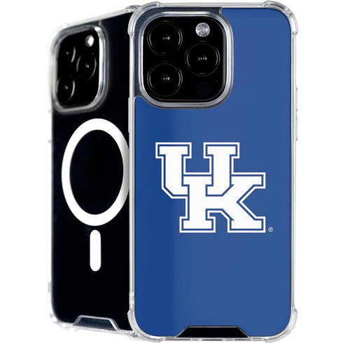 University of Kentucky UK on Blue iPhone 16 Pro MagSafe Case